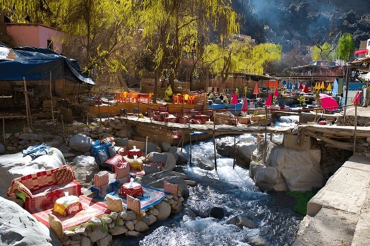 From Marrakech: Atlas Mountains, Ourika Valley & Waterfall