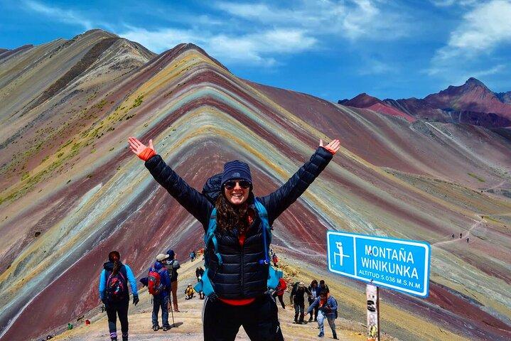 Epic Rainbow Mountain & Red Valley Guided Day Trip with Meals