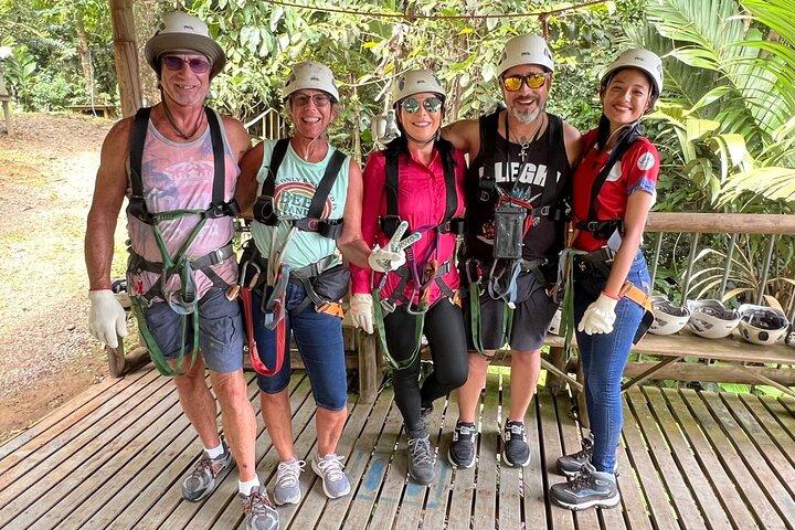 Adventure Combo Tour: Zipline adventure and Tortuguero Canals