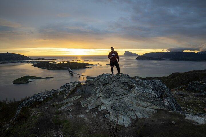 Tromsø: Midnight Sun Fjord Adventure with Seaside Lunch