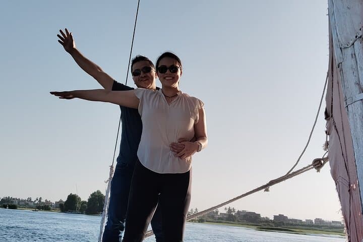 Sunset Felucca Cruise on the Nile in Luxor