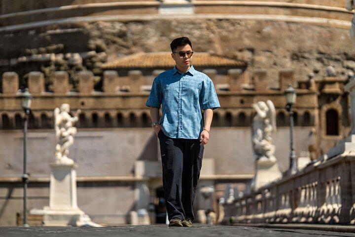Rome: Vatican & Castel Sant’Angelo Photoshoot, Private & Custom