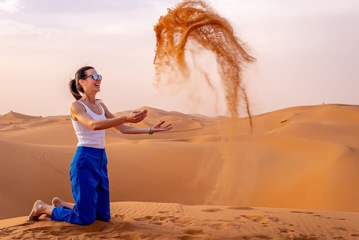 From Casablanca: 6-Day Tour To Marrakech Via Chefchaouen & Desert