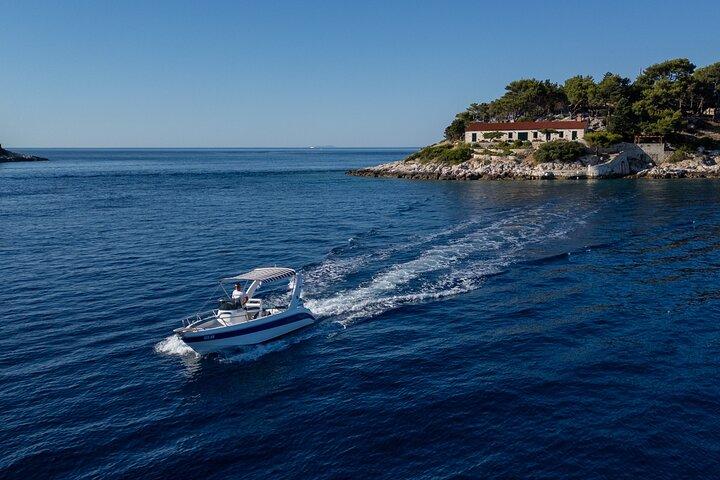 Red Rocks plus Hvar Bays and Pakleni Private Boat Tour from Hvar