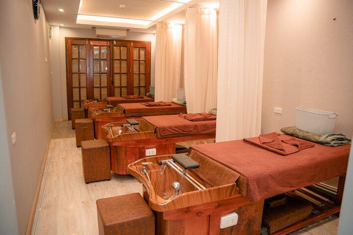 Hanoi Old Quarter : Lá Spa - Nourishing shampoo & head massage