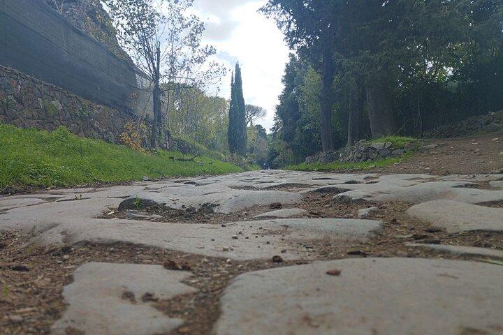 Half Day E Bike Tour of Via Appia with Catacombs and Lunch