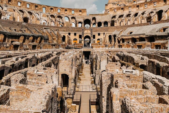 Colosseum Underground and Arena Floor, Small Group Guided Tour