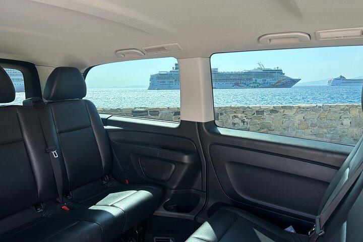 Private Roundtrip Transfer for Cruise Passengers in Mykonos