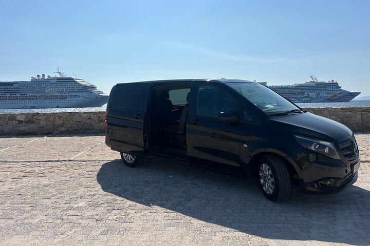 Private Roundtrip Transfer for Cruise Passengers in Mykonos