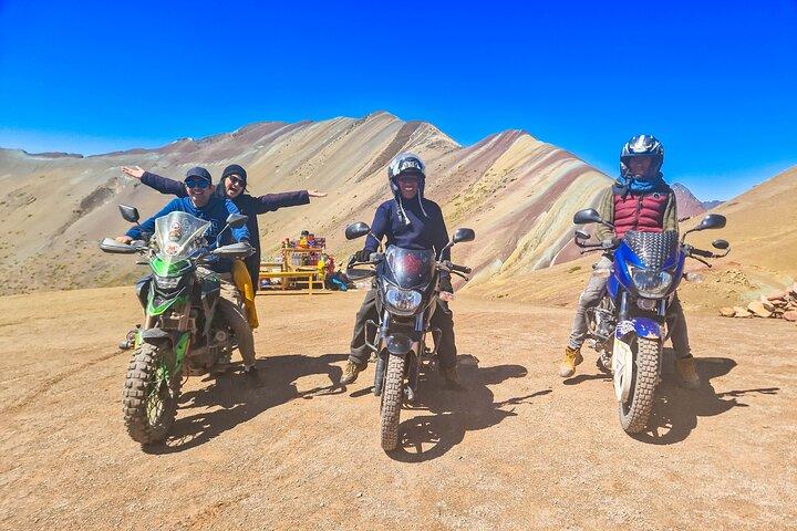 Rainbow Mountain Vinicunca Peru, Easy Tour with Motorcycle Option