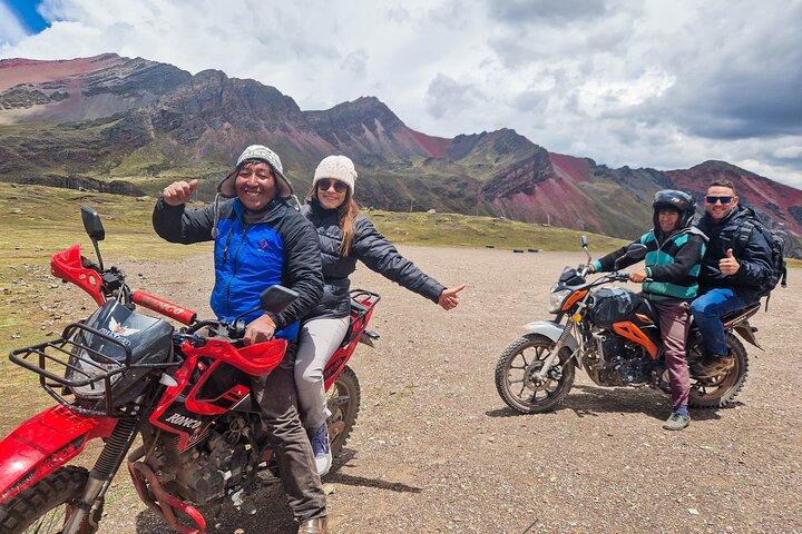 Rainbow Mountain Vinicunca Peru, Easy Tour with Motorcycle Option