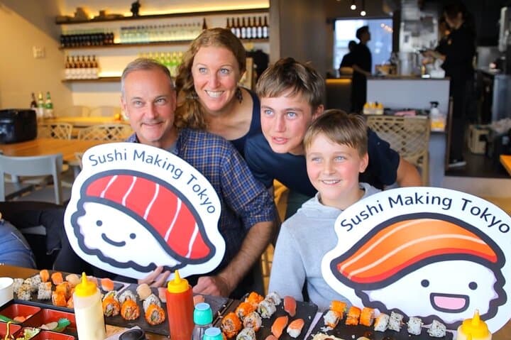 Sushi Making Osaka Roll and Authentic Japanese Sushi Class