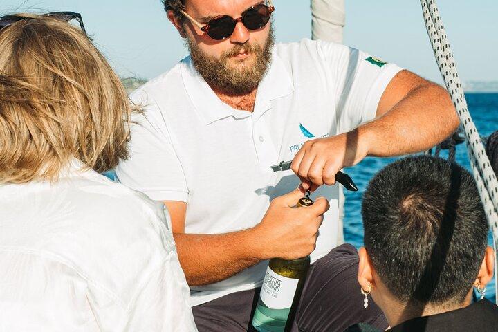 Cascais Private Luxury Sunset 2h Cruise with a drink