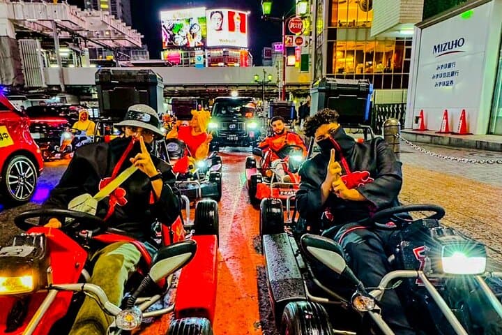 Ride Through The Streets Of Shibuya and Sinjuku By Go Kart