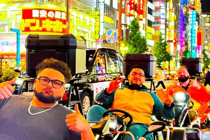 Ride Through The Streets Of Shibuya and Sinjuku By Go Kart