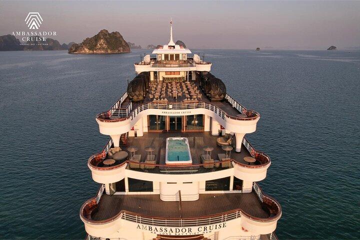 From HANOI to Halong Bay Day Cruise aboard Ambassador Cruise