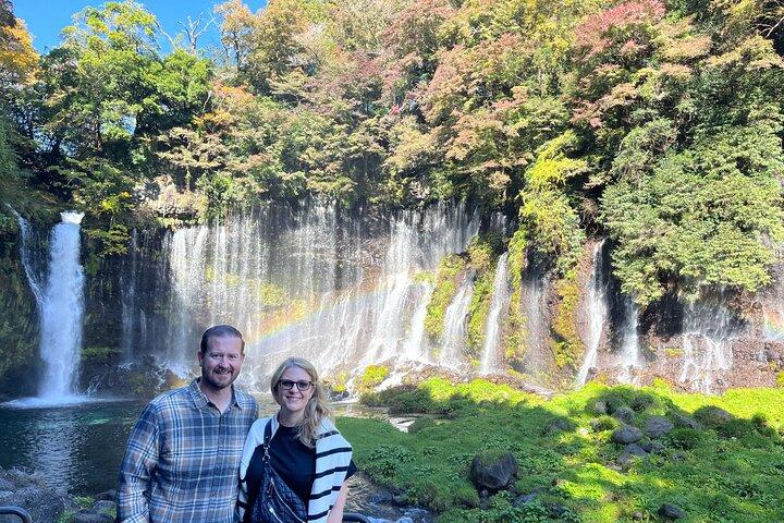 Fuji Highlights Group Car Tour by Shimizu Port with Local Guide