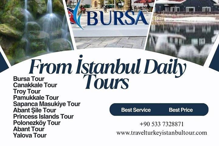 Luxury Day Trip to Bursa from Istanbul Mercedes Vito Transport