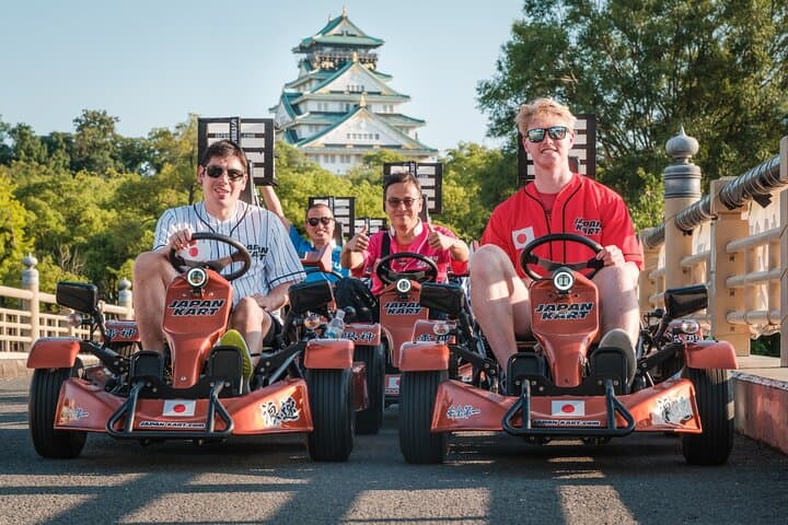 Official Japan Go-Kart Through Osaka Castle