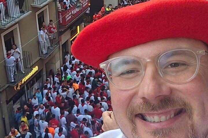 San Fermin VIP : Balcony in Estafeta and Breakfast Full Buffet