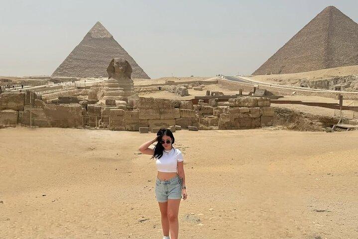 ViP Private Tour Giza Pyramids,camel ride , inside 3rd Pyramid