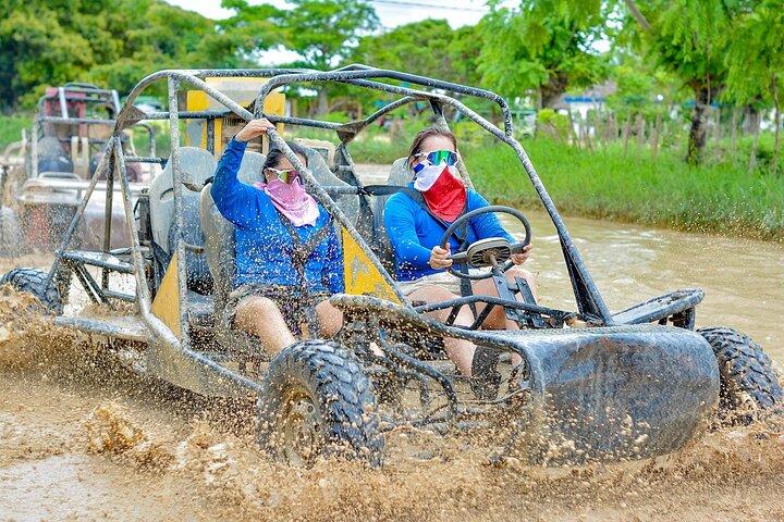 Punta Cana Off-Road Buggy Tour Macao Beach and Cave Experience