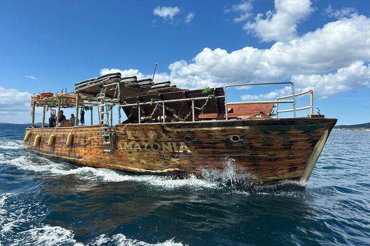 Sea Caves & Coves Snorkeling Paddle Boarding Boat Tour