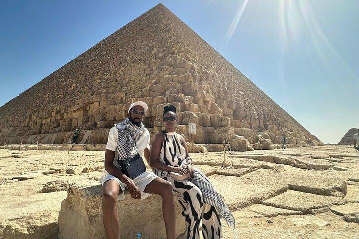 Giza Pyramids, Sphinx with Camel ride & Pyramid Access