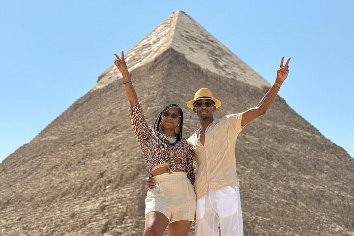 Giza Pyramids, Sphinx with Camel ride & Pyramid Access