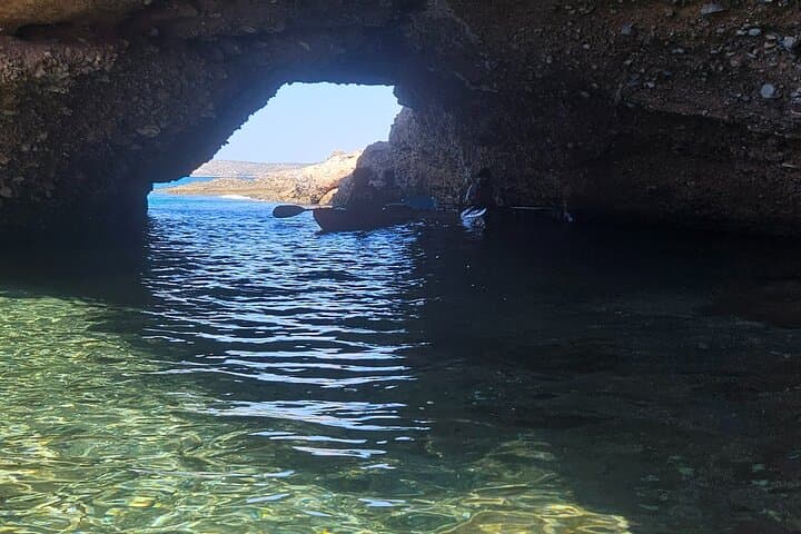 Athens: Kayak and Snorkeling at Caves and Hidden Beaches