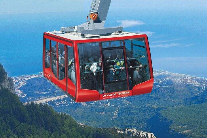 Olympos Cable Car Ride With Transfer from Kemer 2365m
