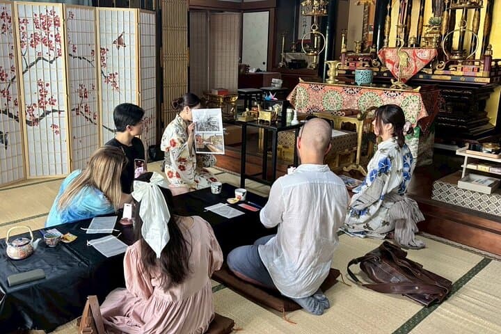 Osaka: Zen Temple, Calligraphy & Japanese Culture