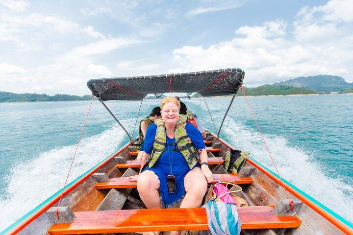 Cheow Lan Lake with Nam Rad Emerald Pool Tour from Khao Lak