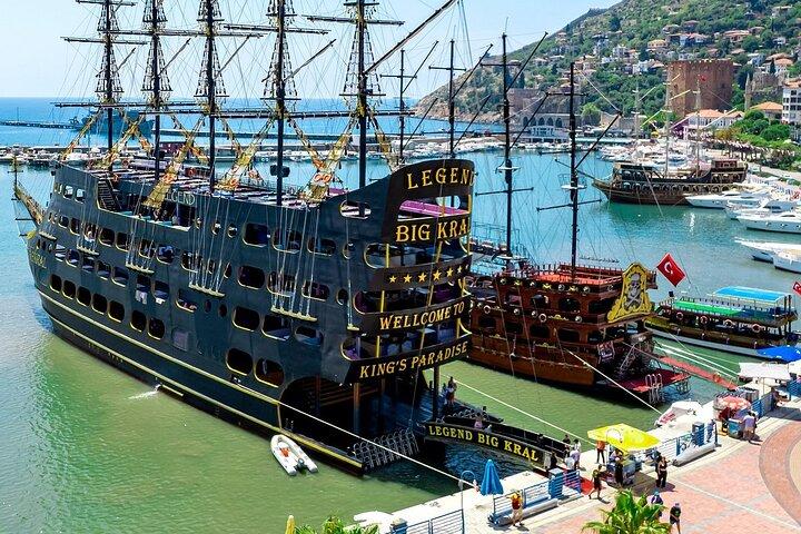 Big Kral Pirate Boat Tour With Free Drinks, Alcohol and Transfer