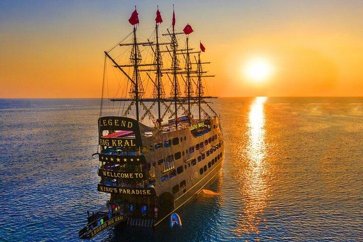 Big Kral Pirate Boat Tour With Free Drinks, Alcohol and Transfer