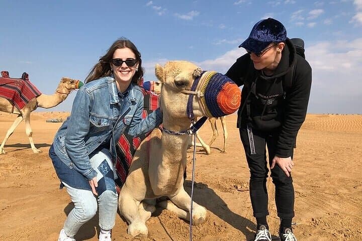 Private Morning Desert Safari Dubai, Camel Ride & Sand Boarding