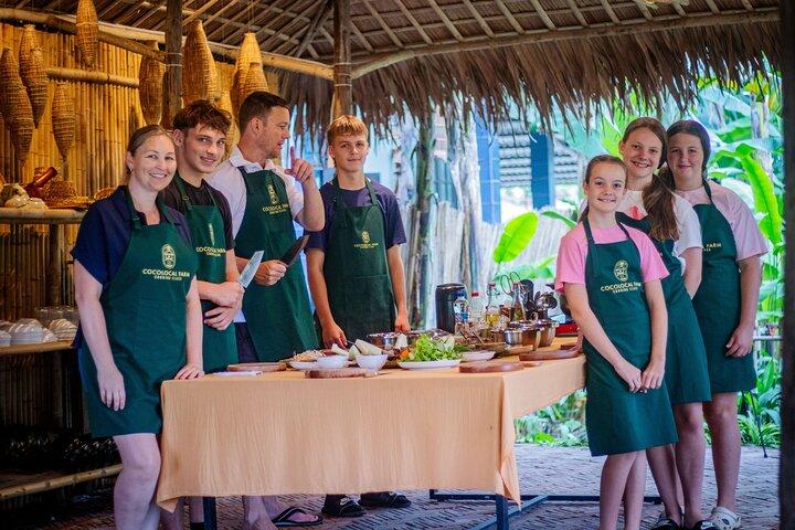 Cocolocal Farm Cooking Class with market tour and basket boat