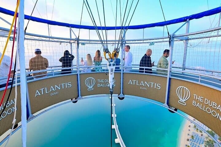 The Dubai Balloon At Atlantis WIth Optional Pick Up And Drop Off