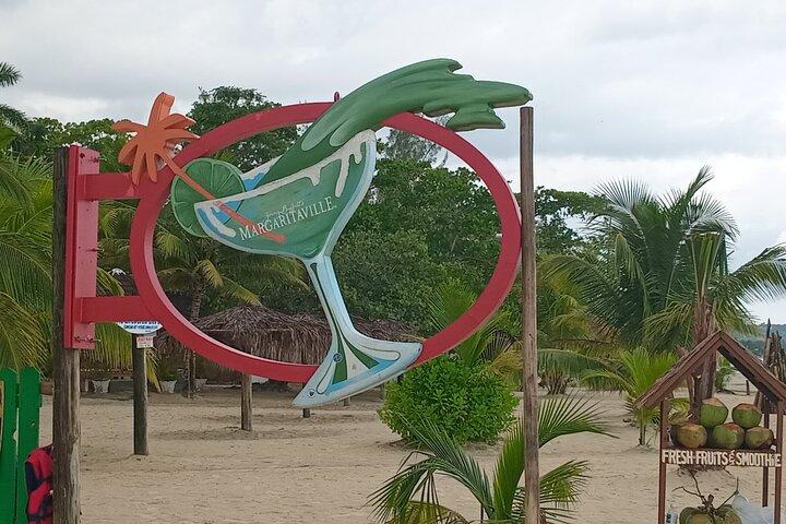 Seven Miles Beach in Negril and Ricks Cafe from Montego Bay