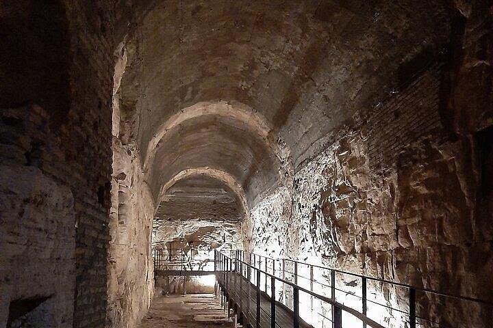 Colosseum By Night Underground and Arena Access Tour