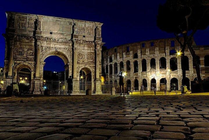 Colosseum By Night Underground and Arena Access Tour