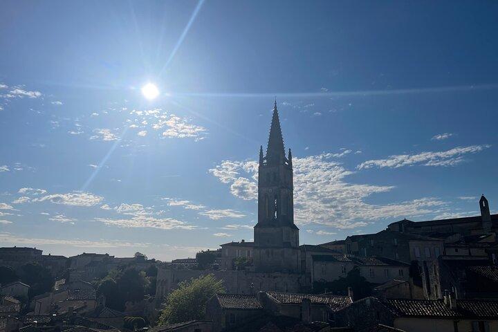 From Bordeaux Half day in Saint-Émilion: Village + Castle