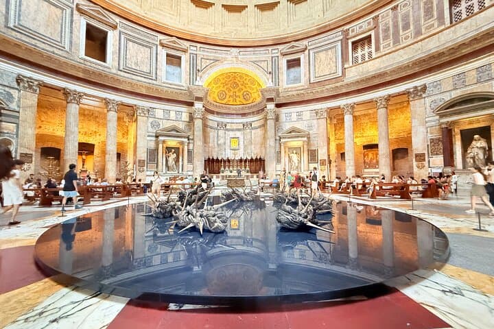 Rome Pantheon Entry Experience With Audio
