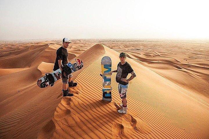 Morning Desert Safari Adventure, Quad Bike, Falcon & Camel Ride