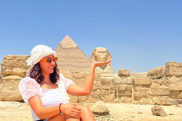 VIP Private tour Giza Pyramids, Sphinx,ATV ride and Felucca ride