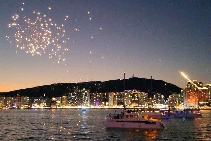 Busan Night Tour with Cruise & Fireworks Show