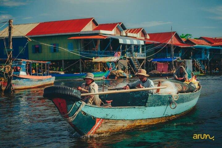 Tonle Sap Floating & Kampong Phluk Village Half-Siem Reap