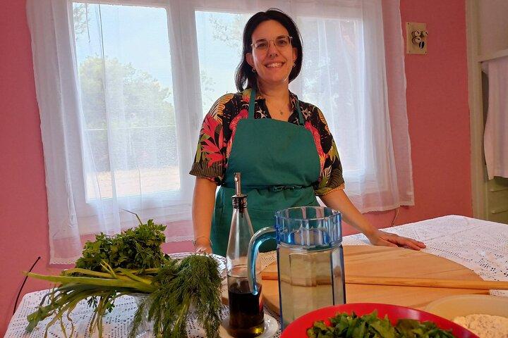 Greek Cooking Class near Poseidon’s Temple in Sounio with Antonia