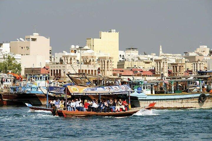 Dubai City Tour Old and New Dubai Abra Ride Palm Jumairah Souks