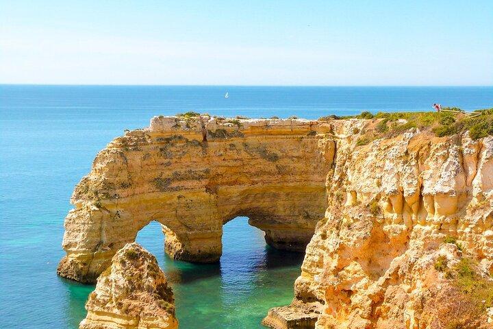Algarve Adventure from Lisbon with Boat Ride to Benagil Cave Tour